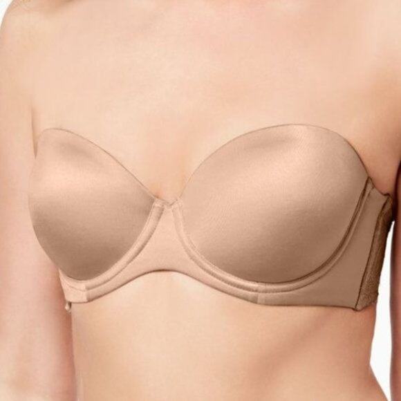 INC Multi-Way Strapless Bra 36C tan , missing straps - Picture 5 of 11